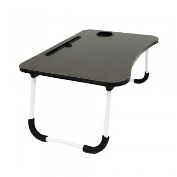 Столик-подставка для завтрака, ноутбука, планшета Comfort 60x40x20, черный-4
