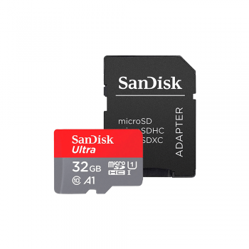 Карта памяти SDHC Micro SanDisk Ultra 32GB+ SD adapter-1