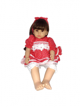 Мягконабивная кукла Реборн девочка Венера, 60 см-1