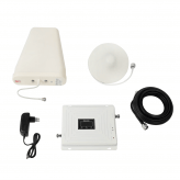 Усилитель сигнала связи Lintratek 900/1800/2100 MHz (для 2G/3G/4G) 65 dBi, кабель 10 м., комплект-1