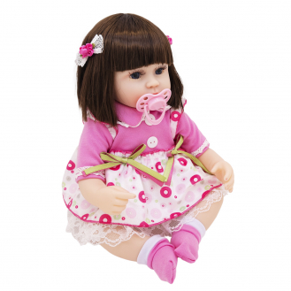 Мягконабивная кукла Реборн девочка Ассоль, 42 см-2