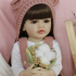 Силиконовая кукла Реборн девочка Верона 55 см-13